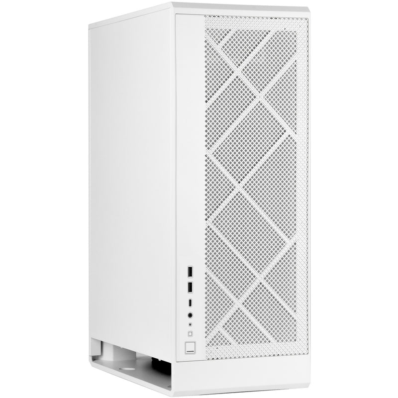 Afbeelding laden in galerijviewer, Silverstone alta g1m mini tower behuizing (wit | 2x usb-a | 1x usb-c)