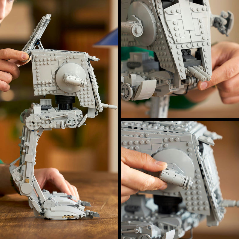 Afbeelding laden in galerijviewer, Lego star wars at-st walker bouwpakket voor volwassenen - 75417