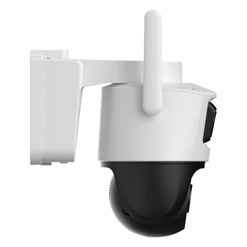 Afbeelding laden in galerijviewer, Imou aov dual lens 5mp+5mp buitencamera (wit, 3k, 4g lte, wifi 6, solar panel)