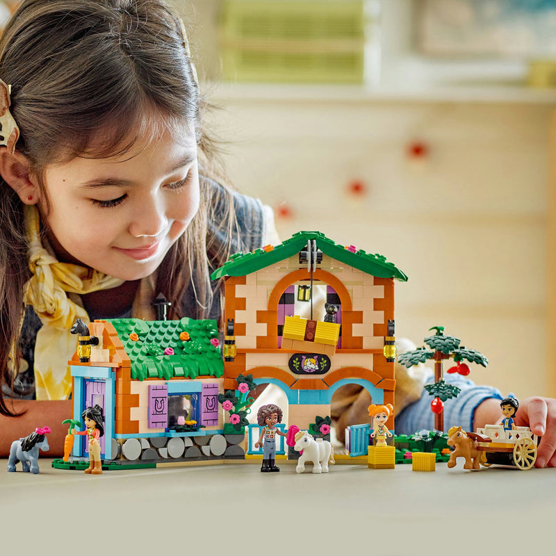 Afbeelding laden in galerijviewer, Lego friends - ponyboerderij en stal constructiespeelgoed (42654)