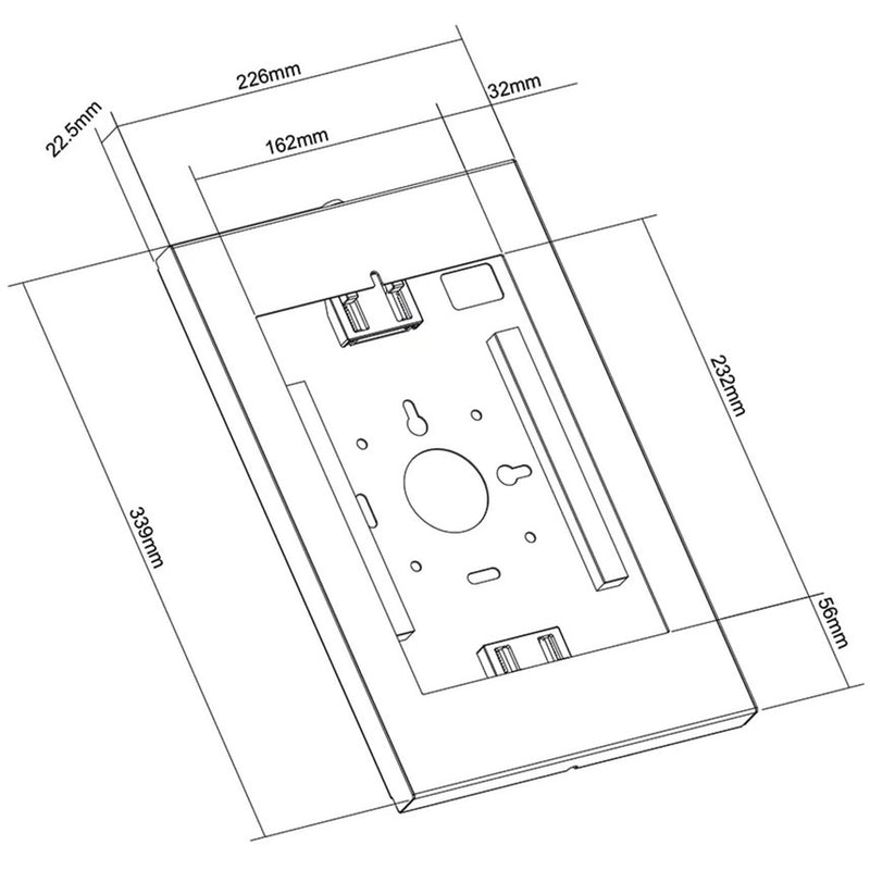 Afbeelding laden in galerijviewer, Neomounts wl15-650wh1 wand tablethouder wandmontage (wit)