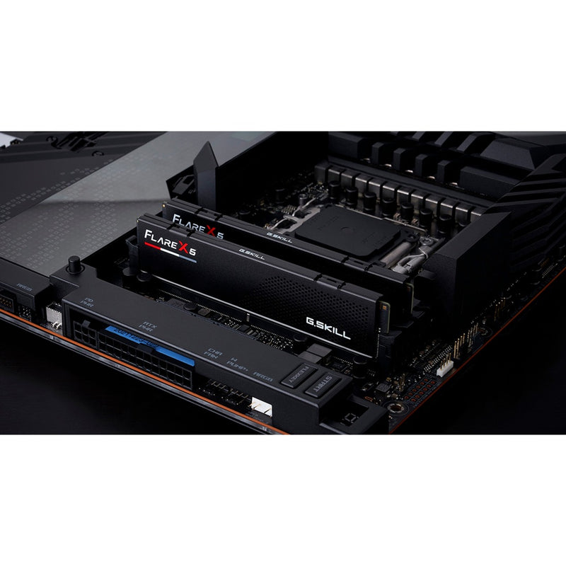 Afbeelding laden in galerijviewer, G.skill 64 gb ddr5-6000 (2x 32 gb) kit werkgeheugen (zwart, f5-6000j3040g32gx2-fx5, flare x5, expo)