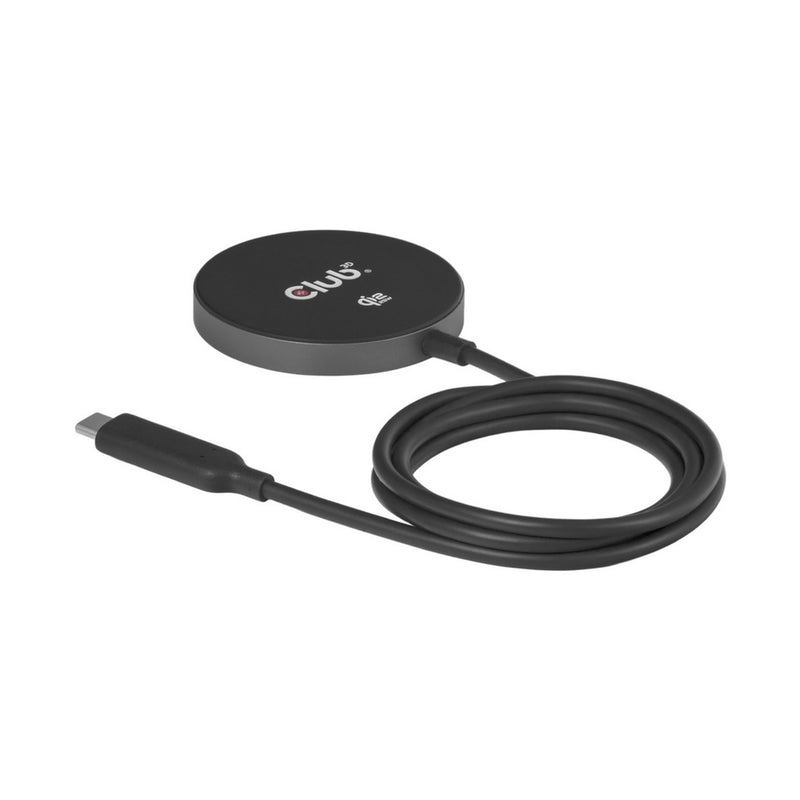 Afbeelding laden in galerijviewer, Club 3d cac-3027 qi2 25w draadloze oplader (zwart, qi-gecertificeerd, magsafe-compatibel, magnetisch pad)
