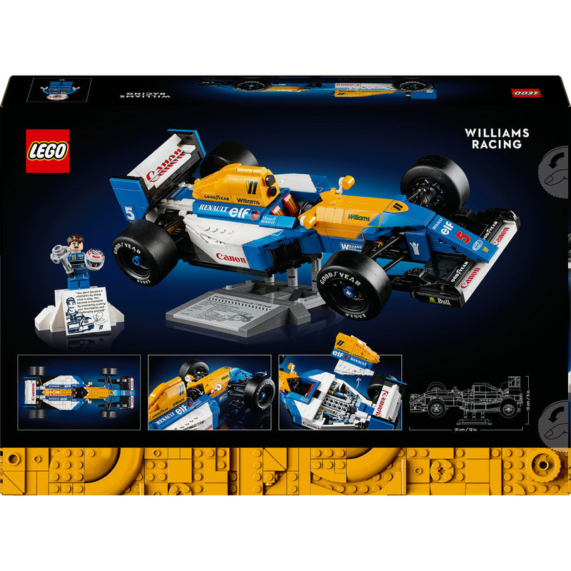 Afbeelding laden in galerijviewer, Lego icons williams racing fw14b en nigel mansell formule 1 auto - 10353