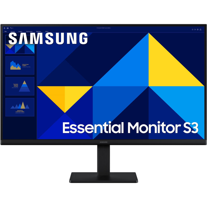 Afbeelding laden in galerijviewer, Samsung essential s3 s30gd 24 monitor (zwart, hdmi, vga)