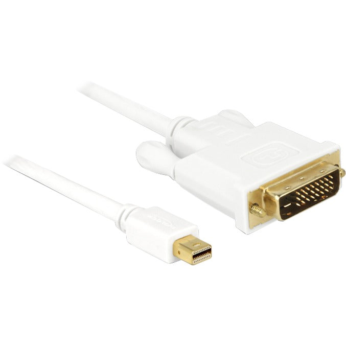 Afbeelding laden in galerijviewer, Delock mini displayport > dvi (24+1) adapter (wit, 1 meter)