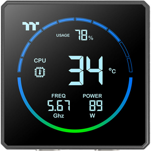 Afbeelding laden in galerijviewer, Thermaltake th360-s v3 argb sync aio liquid cooler waterkoeling (zwart)