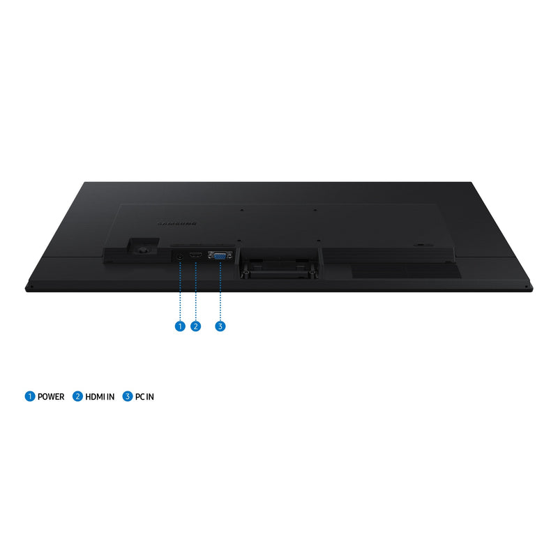 Afbeelding laden in galerijviewer, Samsung essential s3 s30gd 24 monitor (zwart, hdmi, vga)