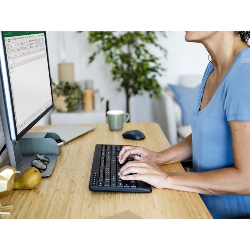 Afbeelding laden in galerijviewer, Trust trezo comfort draadloze toetsenbord- en muisset desktopset (zwart, us lay-out (qwerty), 100%)