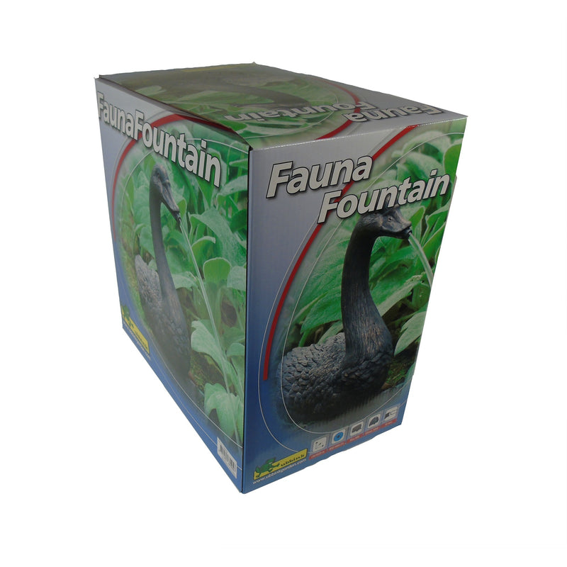 Afbeelding laden in galerijviewer, Ubbink spuitfiguur zwaan waterornament