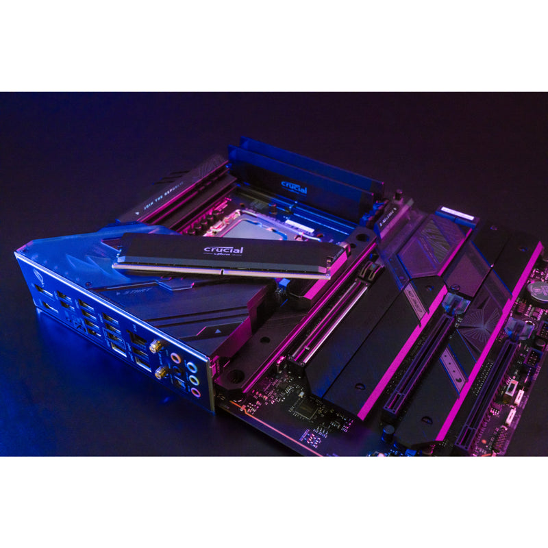 Afbeelding laden in galerijviewer, Crucial 64 gb ddr5-6000 (2x 32 gb) dual-kit werkgeheugen (zwart, cp2k32g60c40u5b, pro oc, xmp 3.0, expo)