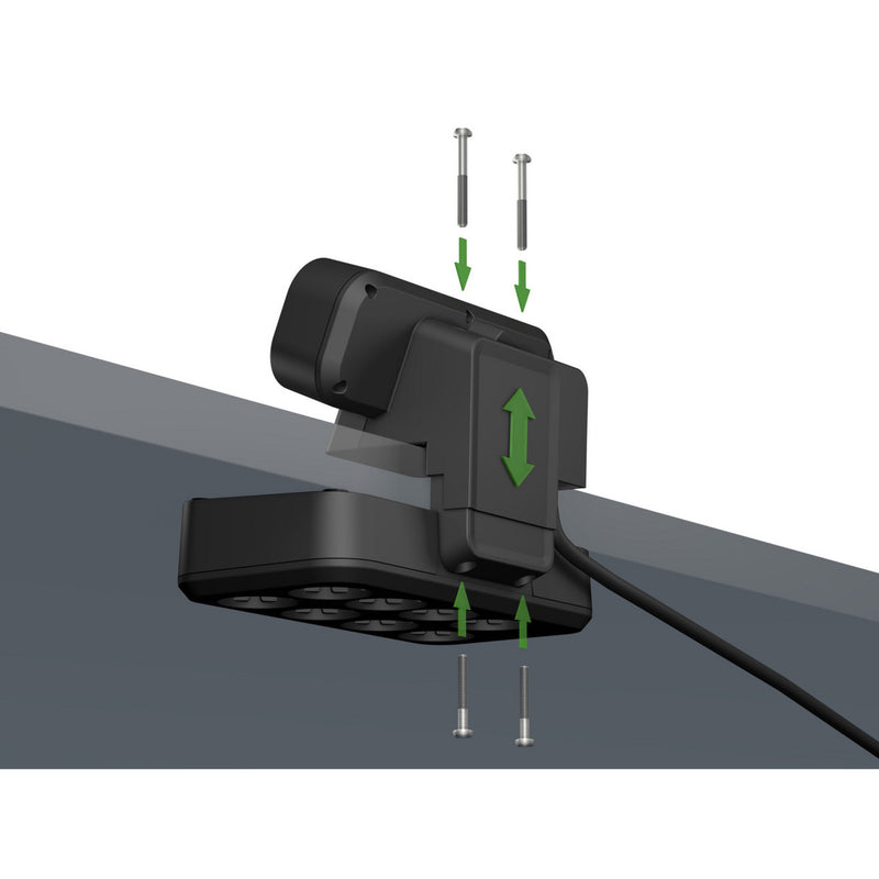 Afbeelding laden in galerijviewer, Brennenstuhl estilo duplex stekkerdoos met schakelaar en overspanningsbeveiliging stekkerdoos (zwart zilver, 2x sleuf voor keystone modules)