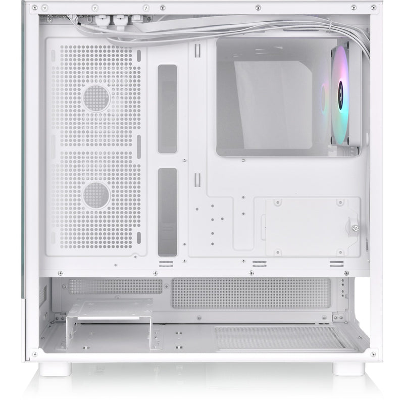 Afbeelding laden in galerijviewer, Thermaltake view 270 tg argb - snow midi tower behuizing (wit | 2x usb-a | 1x usb-c | rgb | tempered glass)