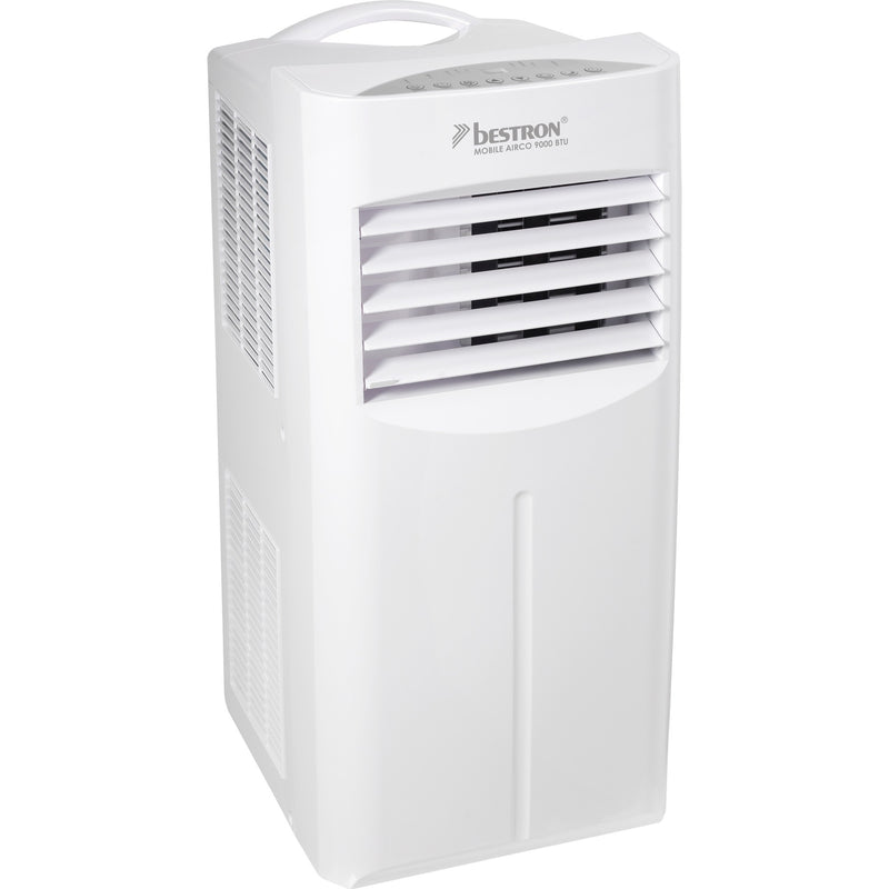 Afbeelding laden in galerijviewer, Bestron aac9000 mobiele airconditioner (wit, koelvermogen 2,6 kw | met cfc-vrij koelmiddel | 9000 btu h)