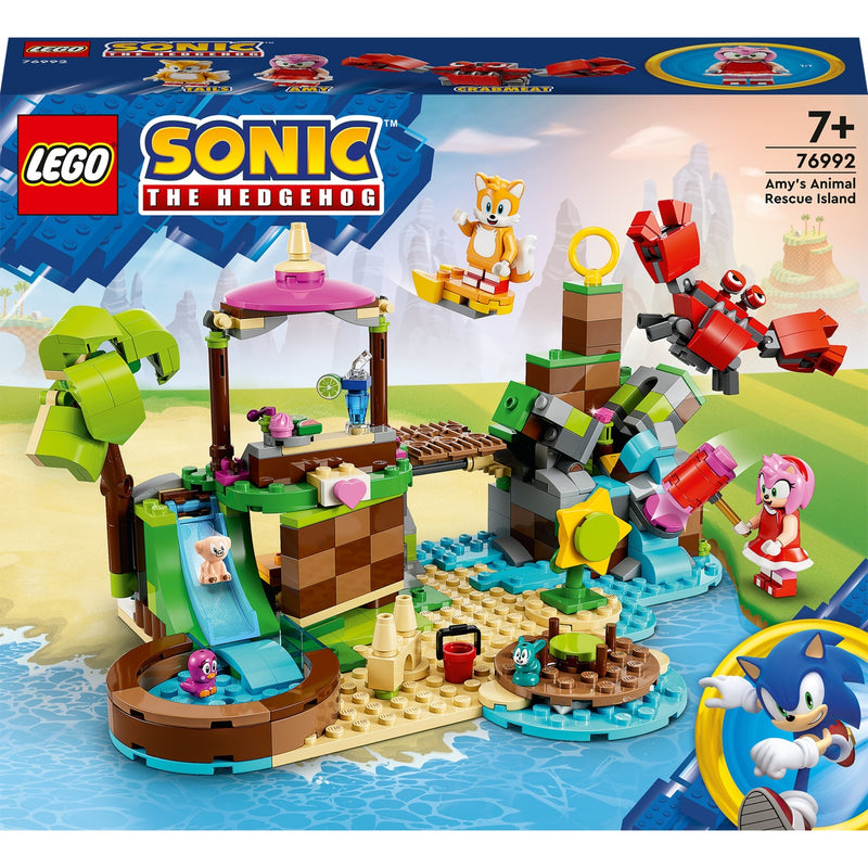 Afbeelding laden in galerijviewer, Lego sonic the hedgehog - amy's dierenopvangeiland constructiespeelgoed (76992)