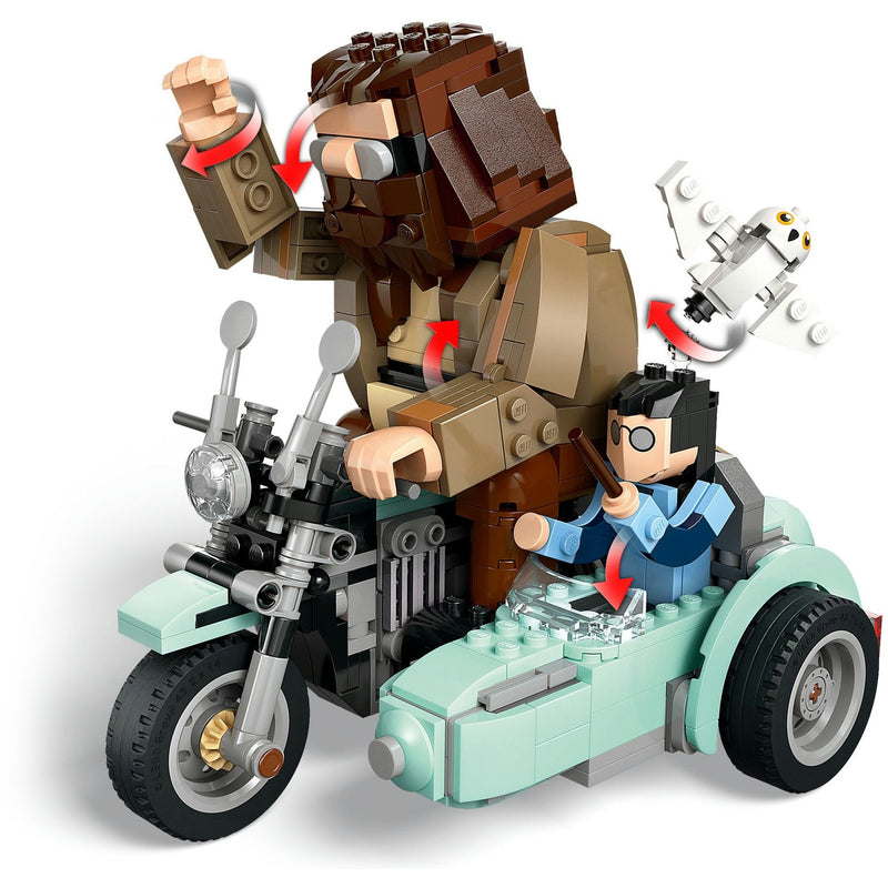 Afbeelding laden in galerijviewer, Lego harry potter 76443 hagrid en harry's rit op de motor