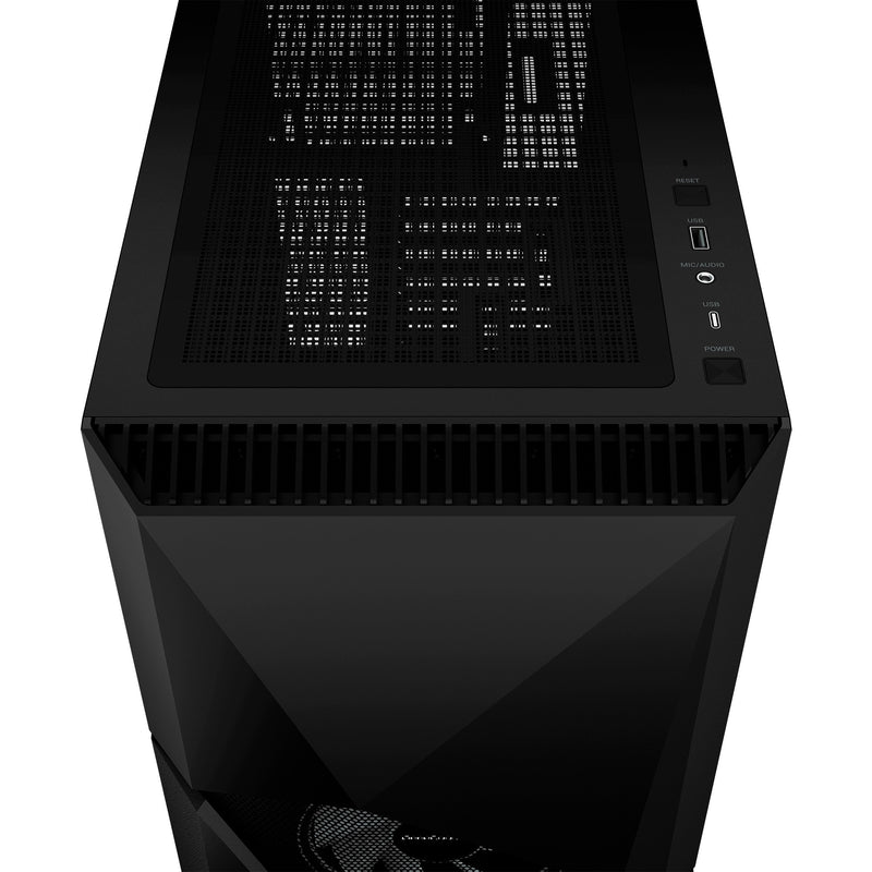 Afbeelding laden in galerijviewer, Deepcool cyclops midi tower behuizing (zwart | 1x usb-a | 1x usb-c | window)