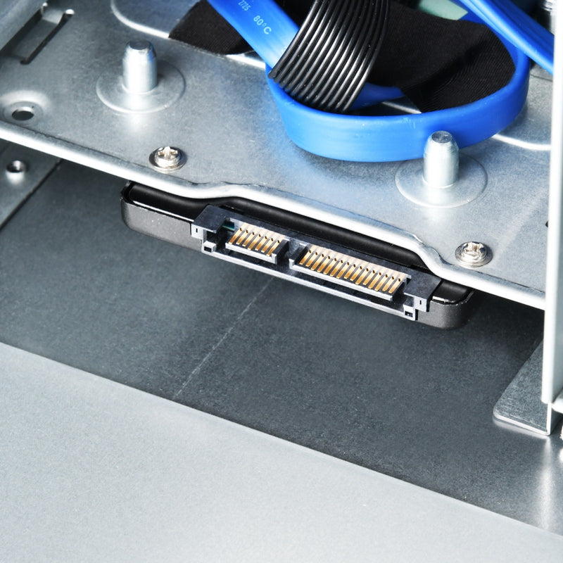 Afbeelding laden in galerijviewer, Silverstone rm400 rack behuizing (zwart | 2x usb-a 3.2 (5 gbit s))