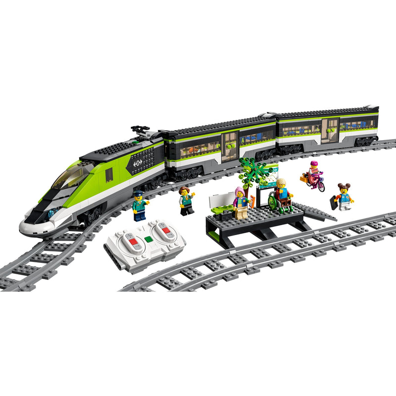 Afbeelding laden in galerijviewer, Lego city treinen passagierssneltrein - 60337
