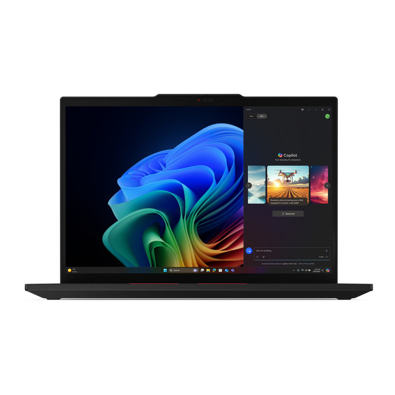 Afbeelding laden in galerijviewer, Lenovo thinkpad t14 gen 6 amd (21qj005amh) 14 copilot+ laptop (zwart | ryzen ai 7 pro 350 | radeon 860m | 64 gb | 1 tb ssd)