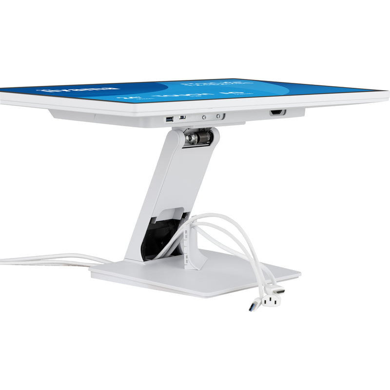 Afbeelding laden in galerijviewer, Iiyama prolite t2452msc-w2ag 24 touchscreen monitor (wit, 120 hz, hdmi, displayport, audio, usb, touch)