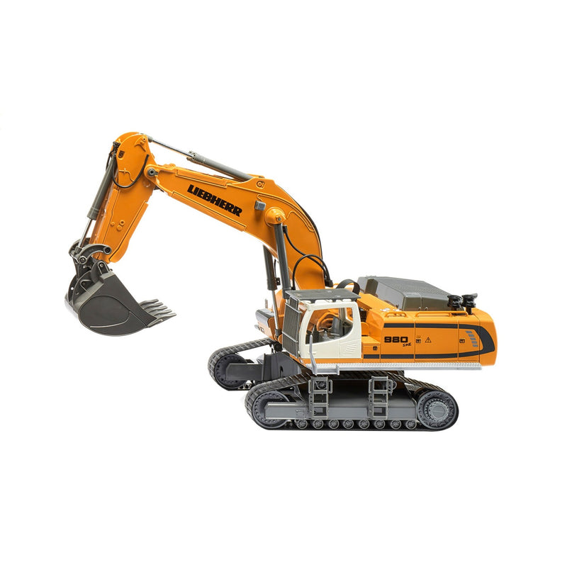 Afbeelding laden in galerijviewer, Siku control liebherr r980 sme graafmachine met bluetooth