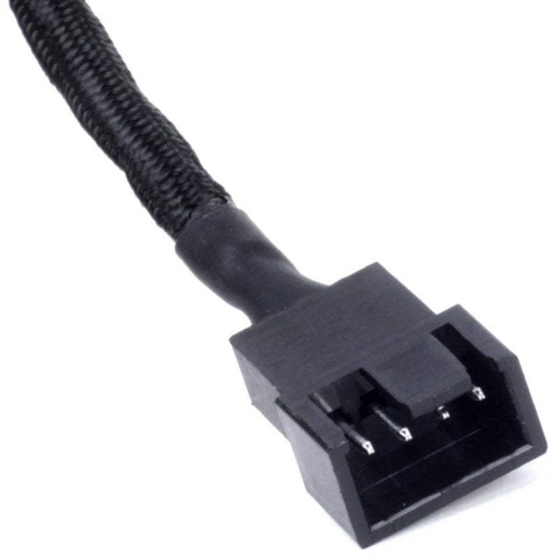 Afbeelding laden in galerijviewer, Silverstone sst-cpf01 splitterkabel (zwart, 10 centimeter)