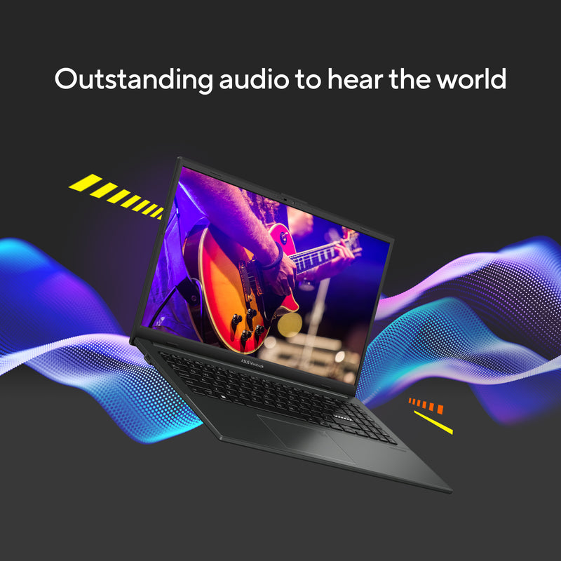 Afbeelding laden in galerijviewer, Asus vivobook go 15 e1504fa-bq5403w 15.6 laptop (zwart | ryzen 5 40 | radeon 610m | 8 gb | 512 gb ssd)