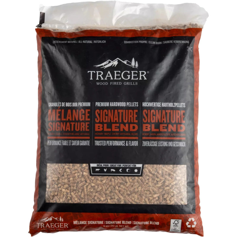 Afbeelding laden in galerijviewer, Traeger pellets van hardhout signature brandstof (9 kg)