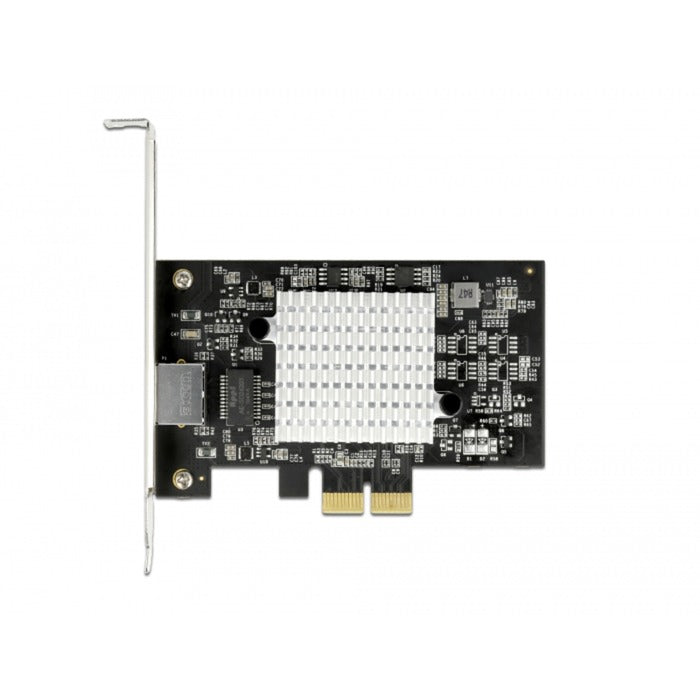 Afbeelding laden in galerijviewer, Delock pcie x2 card 1x rj45 10 gigabit lan aqc113cs netwerkadapter