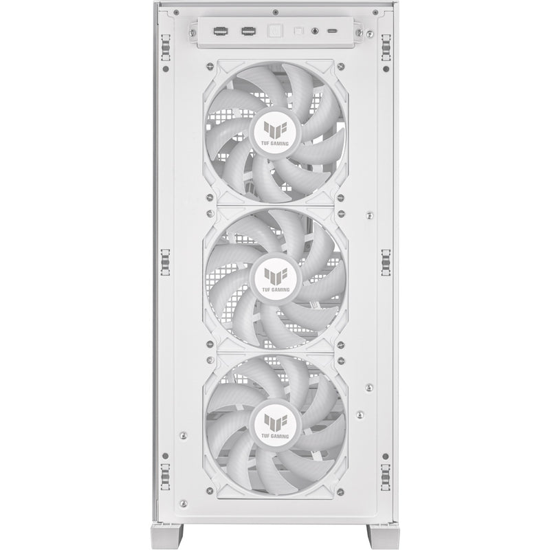Afbeelding laden in galerijviewer, Asus tuf gaming gt302 argb midi tower behuizing (wit | 2x usb-a | 1x usb-c | rgb | tempered glass)