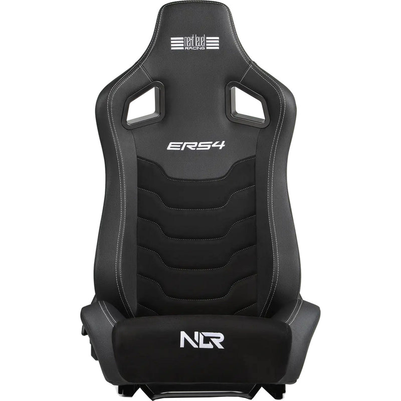 Afbeelding laden in galerijviewer, Next level racing ers4 elite reclining seat - pu leder suède edition gamestoel (zwart)
