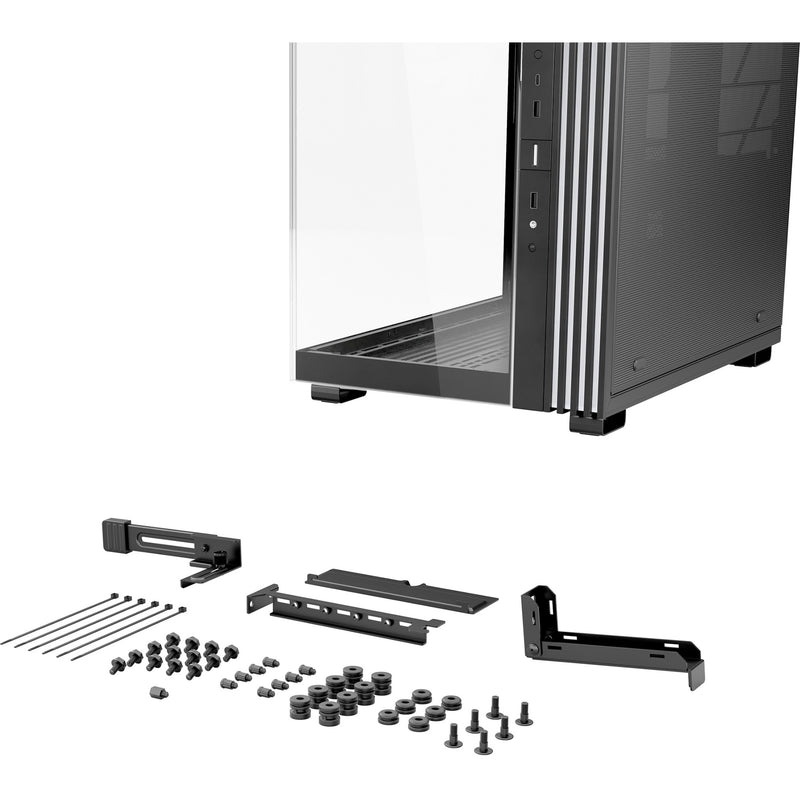 Afbeelding laden in galerijviewer, Be quiet! light base 600 lx midi tower behuizing (zwart | 2x usb-a | 1x usb-c | rgb | window)