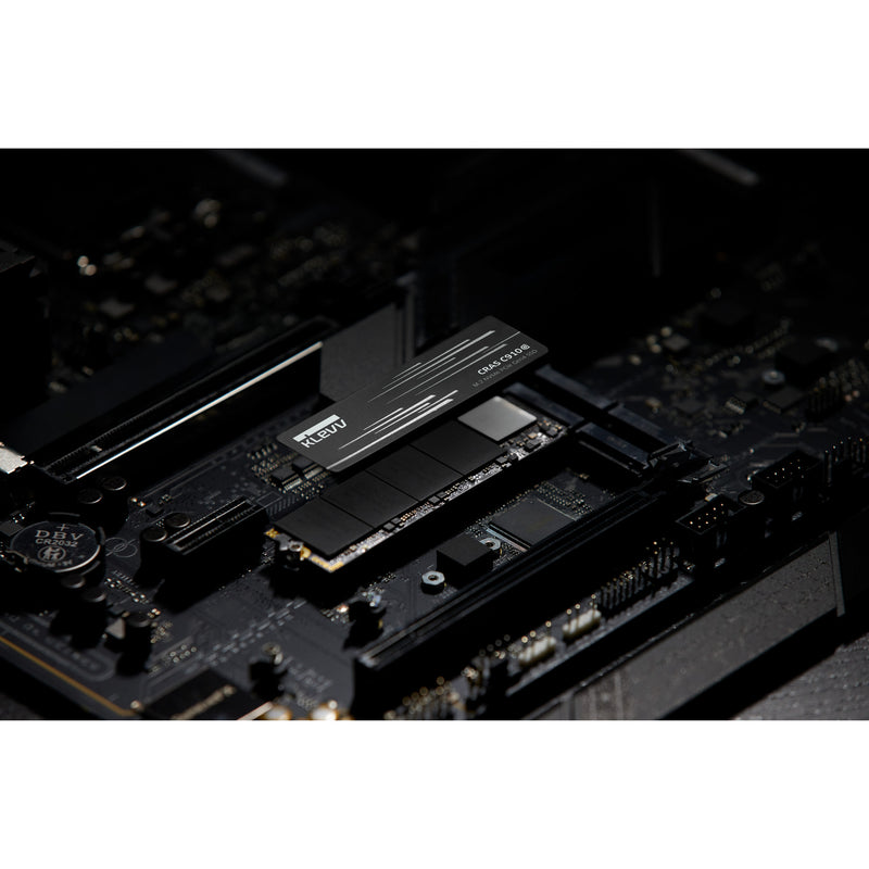 Afbeelding laden in galerijviewer, Klevv cras c910g 4 tb ssd (zwart, k04tbm2sp0-10g, pcie gen 4.0 x4, nvme 2.0)