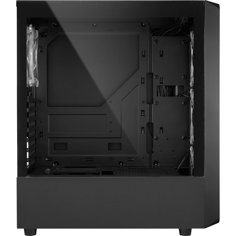 Afbeelding laden in galerijviewer, Sharkoon tk4 rgb midi tower behuizing (zwart | 4x usb-a | rgb | tempered glass)