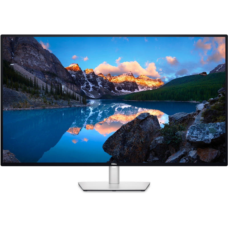 Afbeelding laden in galerijviewer, Dell ultrasharp u4323qe 43 4k uhd monitor (zwart zilver, hdmi, displayport, usb-c, audio, lan)