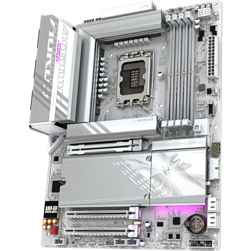 Afbeelding laden in galerijviewer, Gigabyte z890 aorus elite wifi7 ice socket 1851 moederbord (raid, 2.5gb-lan, wi-fi 7, bt, sound, atx)