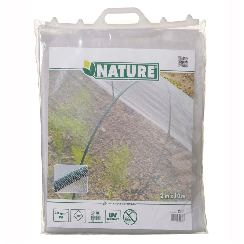 Afbeelding laden in galerijviewer, Nature anti-insectengaas insectenhor (wit transparant, 2 x 10 m)