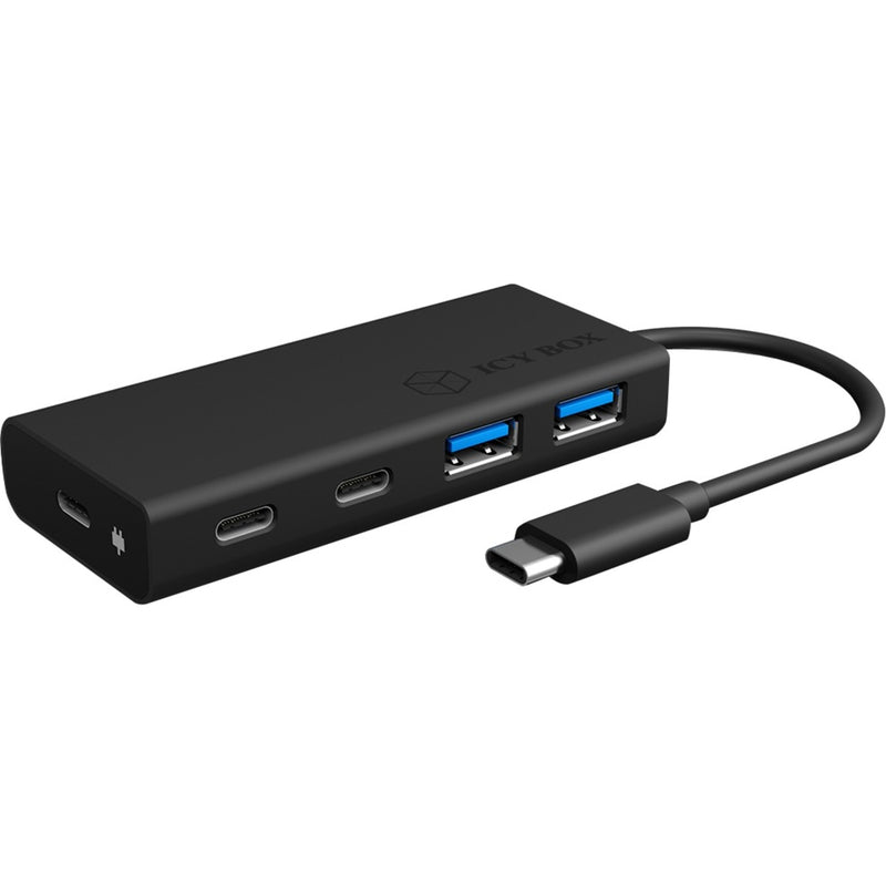 Afbeelding laden in galerijviewer, Icy box ib-hub1426-cpd usb-hub (zwart)