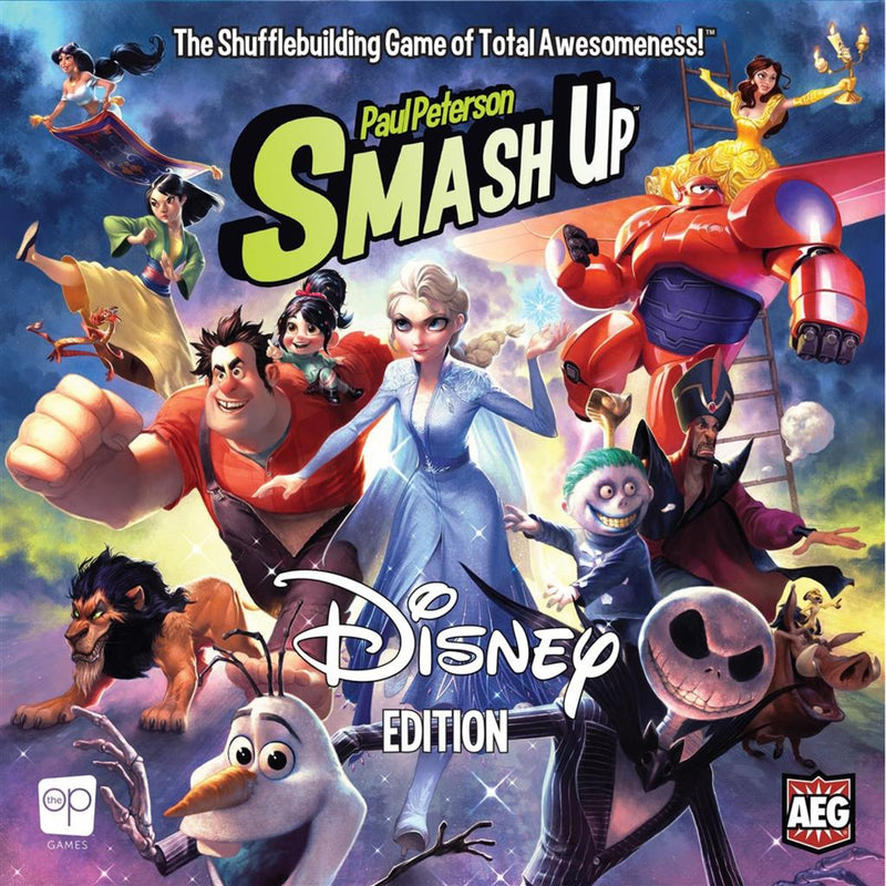 Afbeelding laden in galerijviewer, Disney european player network smash up: edition kaartspel (engels, 2 spelers, 30 - 45 minuten, vanaf 14 jaar)