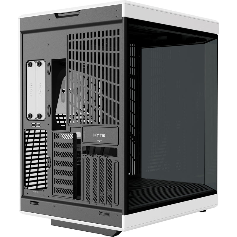 Afbeelding laden in galerijviewer, Hyte y70 midi tower behuizing (zwart wit | 2x usb-a | 1x usb-c | tempered glass)