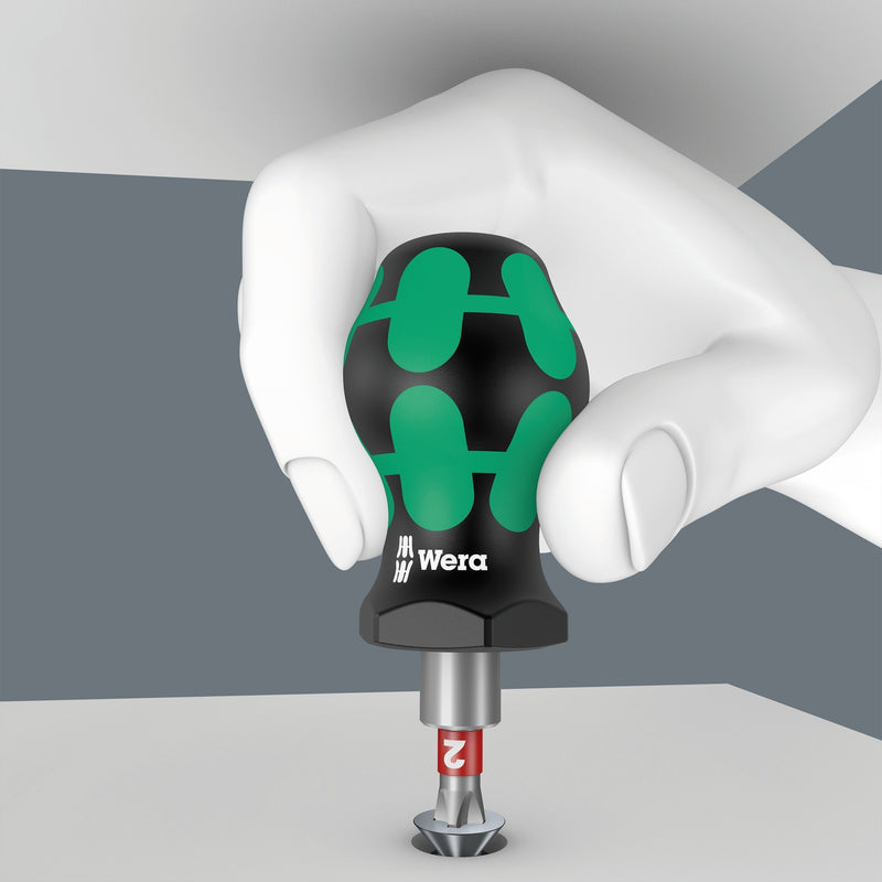 Afbeelding laden in galerijviewer, Wera kraftform kompakt stubby 1, 19-delig bitset (zwart groen)