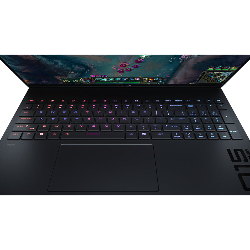 Afbeelding laden in galerijviewer, Hyperx omen 15 inch gaming laptop pc 15-ga0070nd 15.3 gaming laptop (zwart | i7-14650hx | rtx 5060 | 24 gb | 1 tb ssd | 180 hz)