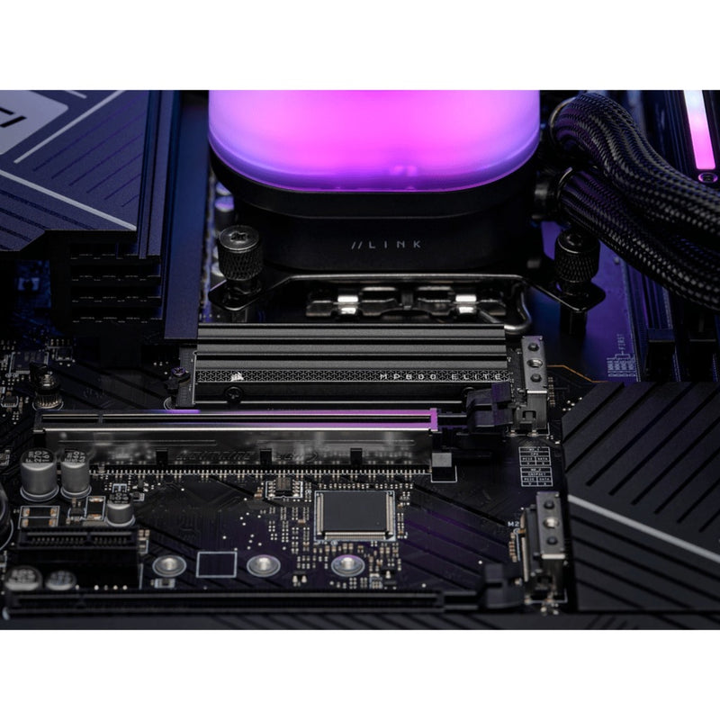 Afbeelding laden in galerijviewer, Corsair mp600 elite hs 1 tb ssd (zwart, cssd-f1000gbmp600ehs, pcie gen 4.0 x4, nvme 1.4, m.2 2280)