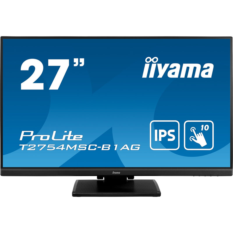 Afbeelding laden in galerijviewer, Iiyama prolite t2754msc-b1ag 27 touchscreen monitor (zwart, hdmi, vga, usb-a, usb-b)