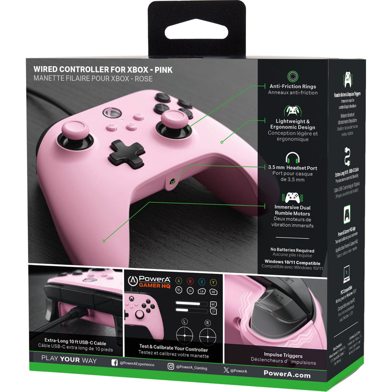Afbeelding laden in galerijviewer, Powera bedrade controller voor xbox series x|s (roze, xbox series x|s, xbox one, pc)