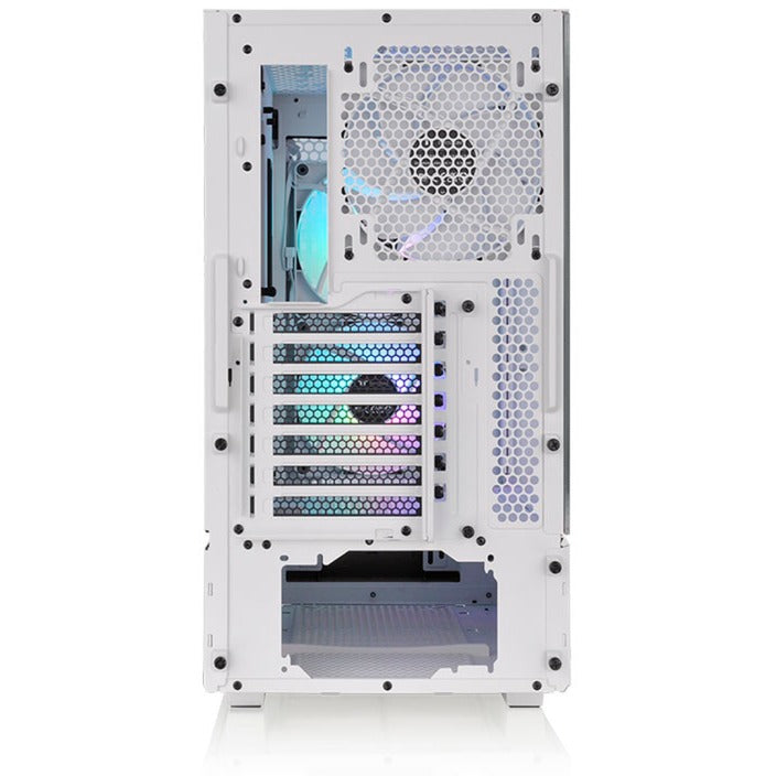 Afbeelding laden in galerijviewer, Thermaltake ceres 300 tg argb snow midi tower behuizing (wit | 2x usb-a | 1x usb-c | rgb | tempered glass)