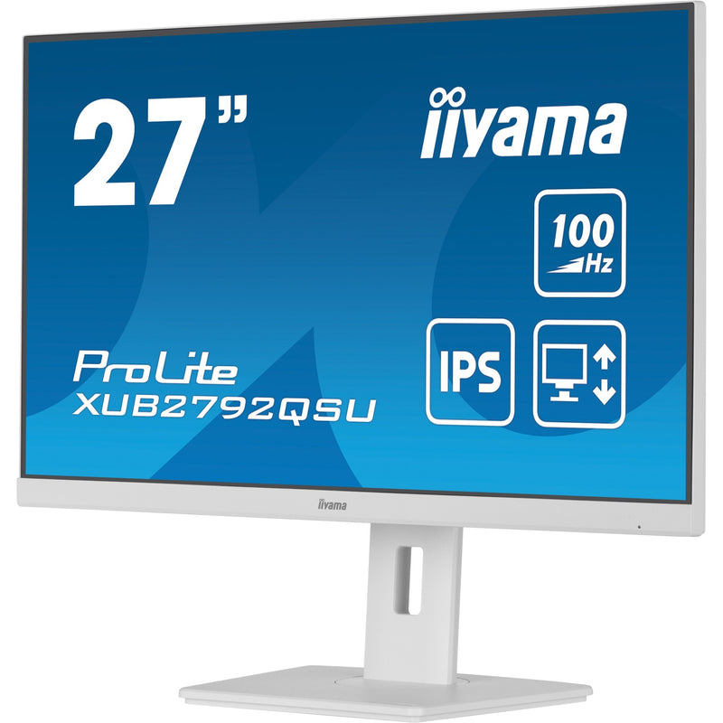 Afbeelding laden in galerijviewer, Iiyama prolite xub2792qsu-w6 27 monitor (wit, hdmi, displayport, 4x usb-a, usb-b)