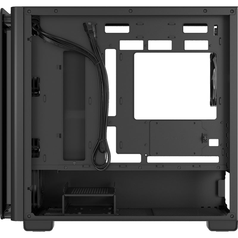 Afbeelding laden in galerijviewer, Asus a23 plus mini tower behuizing (zwart | 2x usb-a | 1x usb-c | rgb | tempered glass)