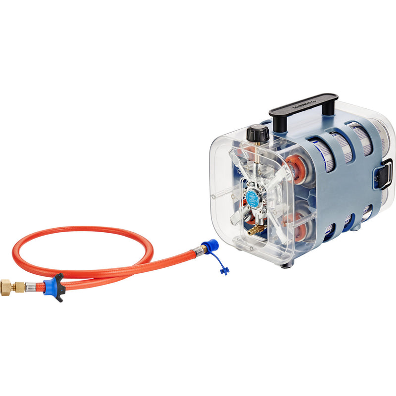 Afbeelding laden in galerijviewer, Cadac quad power pak houder (grijs transparant)